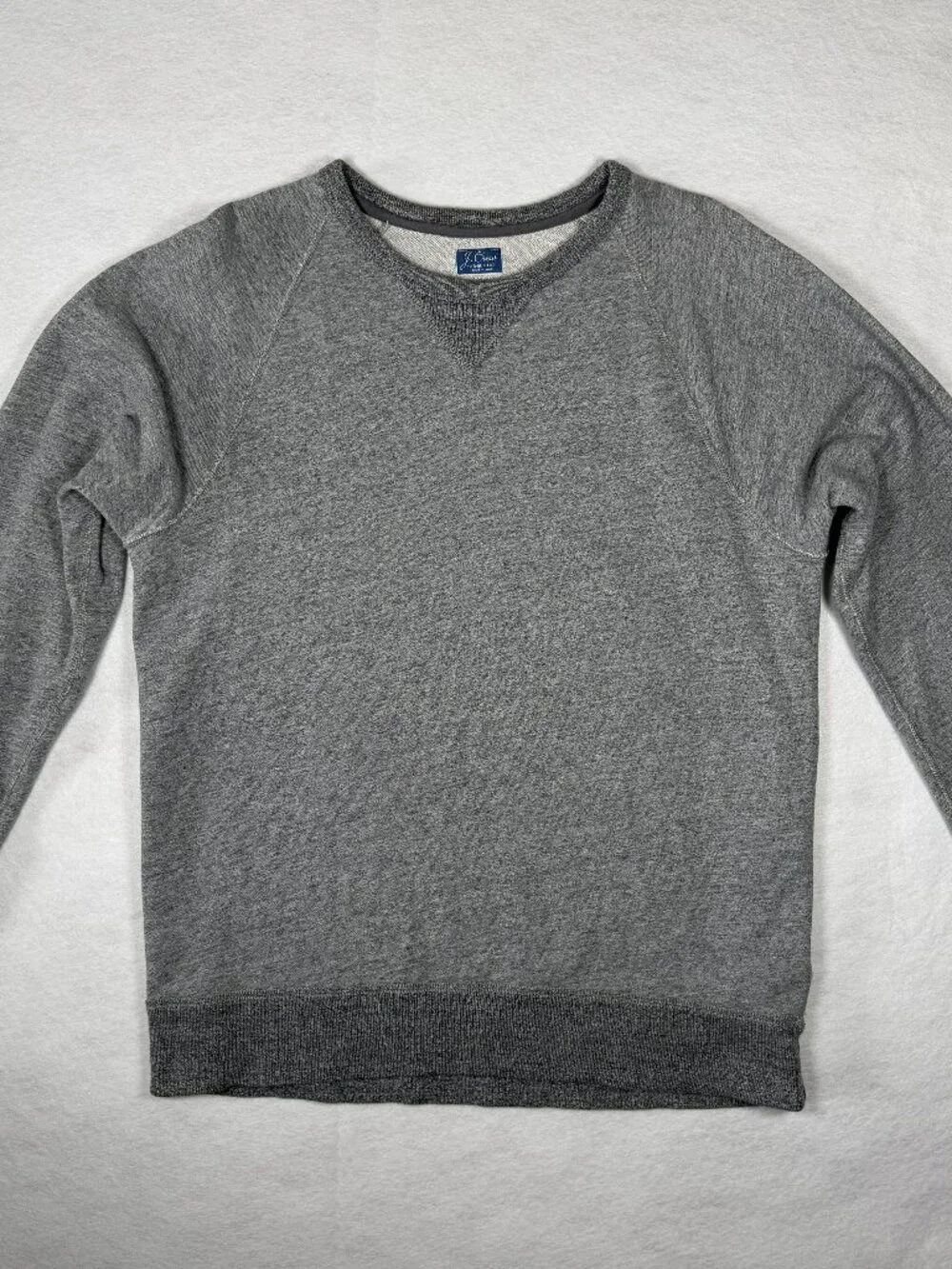 J. Crew Grey Vintage Fleece Crewneck